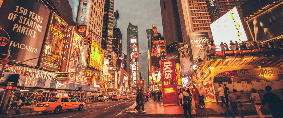 Guía Nueva York, Broadway Times Square