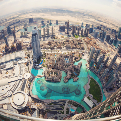 Guía Dubai, View from Burj Khalifa, Dubai
